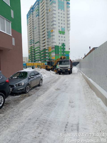 Устранение последствий снегопада